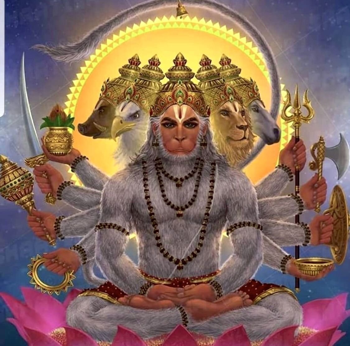 Panchmukhi Hanuman — Five Divine Forms, One Supreme Power